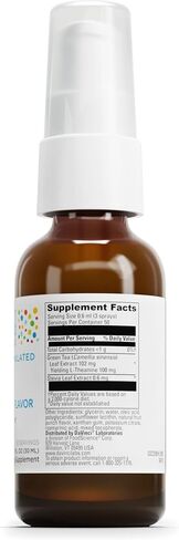 Little DaVinci Calm - Calming Supplement for Kids* - Supports Relaxation, Focus and Alertness* - with Green Tea Leaf Extract and Stevia Leaf Extract - Fruit Punch Flavor - 30 ml in Saudi Arabia