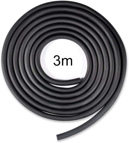 أنبوب مطاطي من اللاتكس، 3 أمتار 6 × 9 مم من أنابيب مطاطية من اللاتكس مقاومة من اللاتكس لعضلات اللياقة البدنية وتمارين الرالي في الهواء الطلق، منجنيق مقلاع، والتدريبات في المنزل والرياضات الخارجية in Kuwait