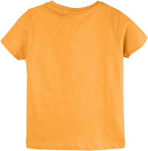 Boys Crew Round Rib Neck T-Shirts,Sizes (4-14 Years), Short Sleeve, 100% Cotton - Yellow, Blue, Beige in Saudi Arabia