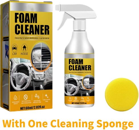 منظف ​​رغوة السيارة الداخلية، منظف رغوة السيارة متعدد الوظائف، بخاخ تنظيف رغوة السيارة، منظف المفروشات لمقاعد السيارة، منظف السيارة الداخلي in Kuwait
