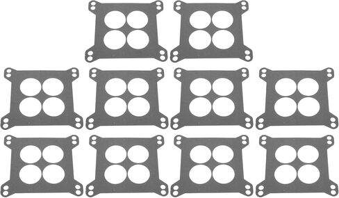 Uxcell 1/16 "حشايا قاعدة المكربن ​​طويل القامة لـ Edelbrock لباري غرانت وBB لحشية تركيب المكربن ​​فورد 10 قطعة in Saudi Arabia