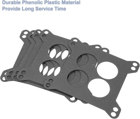 Uxcell 1/16 "حشايا قاعدة المكربن ​​طويل القامة لـ Edelbrock لباري غرانت وBB لحشية تركيب المكربن ​​فورد 10 قطعة in Saudi Arabia