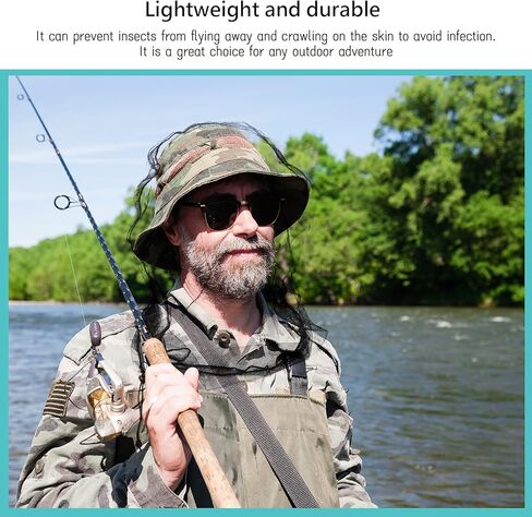 Mosquito Net Suit Include Bug Jacket Hood, Face Covering, Pants Net, Leg Gaiter, Gloves and Storage Sack Mosquito Net Protecting Whole Body Repellent Clothing for Outdoor Camping Fly Fishing in Saudi Arabia