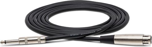 Hosa MCH-110 XLR3F to 1/4" TS Microphone Cable, 10 Feet in Saudi Arabia