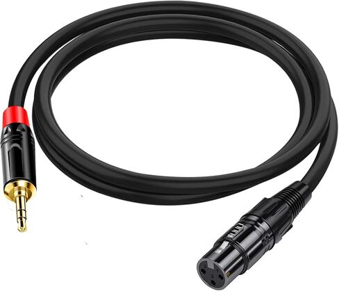 XLR to RCA Adapter Cable, 3-pin XLR Male to RCA Male Audio Cable Connector (3FT) in Kuwait