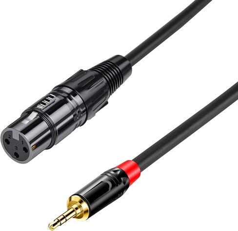 XLR to RCA Adapter Cable, 3-pin XLR Male to RCA Male Audio Cable Connector (3FT) in Kuwait