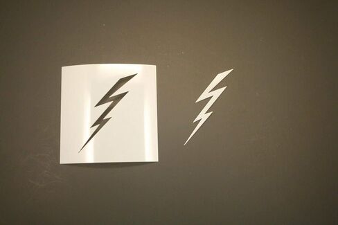 استنسل Lightning Bolt، مايلر قابل لإعادة الاستخدام، 4 بوصة، مثالي لموضوعات الأبطال الخارقين والديكور الجريء in Saudi Arabia