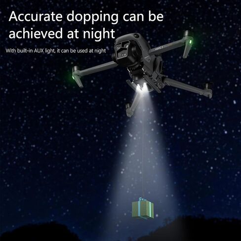 جهاز إسقاط الطائرات بدون طيار لطائرات Mavic 3/Mavic 3 Classic/Mavic 3 Pro، جهاز التوصيل وقاذف النقل وقاذف طُعم الزفاف بدون طيار متوافق مع Gopro 3/Action3/Action4/Insta360 x3 in Kuwait