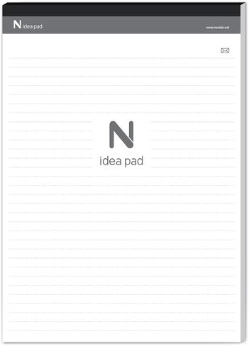 N idea pad (5 pads) for Neo smarten N2, M1 8.3"x11.7" Lined in Saudi Arabia