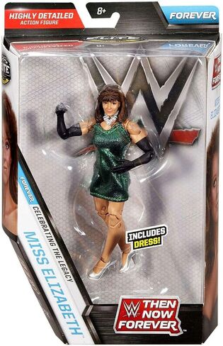 WWE Elite Collection Then Now Forever Miss Elizabeth Action Figure in Saudi Arabia