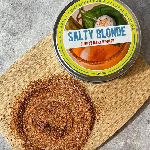 Natural Blonde Salty Blonde Premium Spiced Salt Rimmer - All Natural Cocktail Rimmer - Salt For Bloody Mary in Saudi Arabia