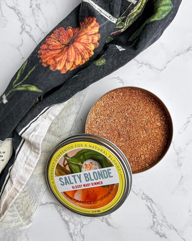 Natural Blonde Salty Blonde Premium Spiced Salt Rimmer - All Natural Cocktail Rimmer - Salt For Bloody Mary in Saudi Arabia