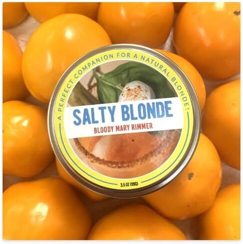 Natural Blonde Salty Blonde Premium Spiced Salt Rimmer - All Natural Cocktail Rimmer - Salt For Bloody Mary in Saudi Arabia