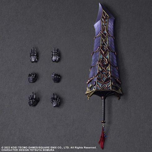 Square Enix Stranger of Paradise Final Fantasy Origin Play Arts -Kai- ™ شخصية أكشن - جاك جارلاند in Saudi Arabia