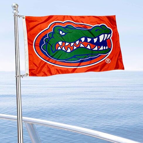 Florida UF Gators Boat and Nautical Flag in Saudi Arabia