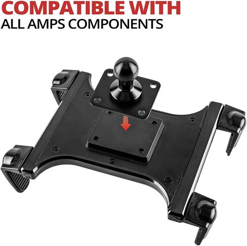 Tackform 20mm Ball Mount AMPS Adapter with 20mm 4-Hole AMPS Pattern Drill Base Mount (NOT Compatible with 1" / B Sized Systems) in Saudi Arabia