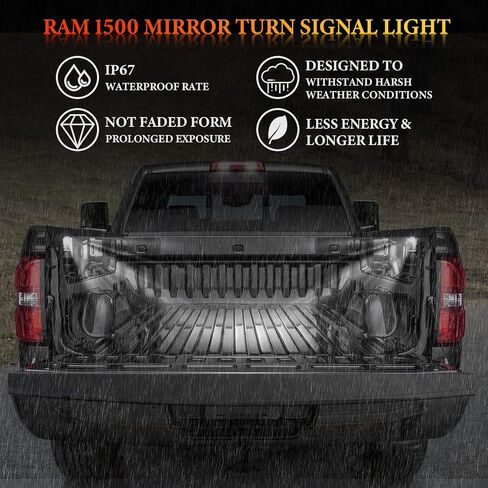 LED Truck Bed Light, Led Rear Cargo Area Lamp Perimeter Lights Compatible With Chevy Silverado Gmc Sierra 1500 2500hd 3500hd 2014 2015 2016 2017 2018 2019 2020 Stock Bed Lights,23145347,23295943 (OEM) in Kuwait