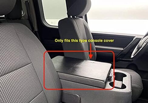 Auto Console lid armrest Cover for Nissan Titan (No Fold Down) in Saudi Arabia