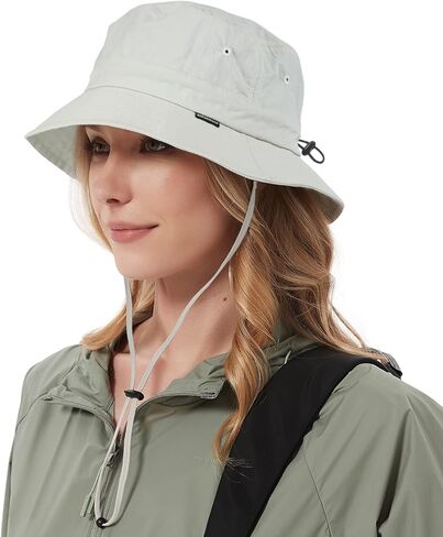 Waterproof Bucket Hat Rain Hat Sun Hats for Women Men UV Protection Packable Summer Hat UPF50 Hiking Fishing Hat in Saudi Arabia