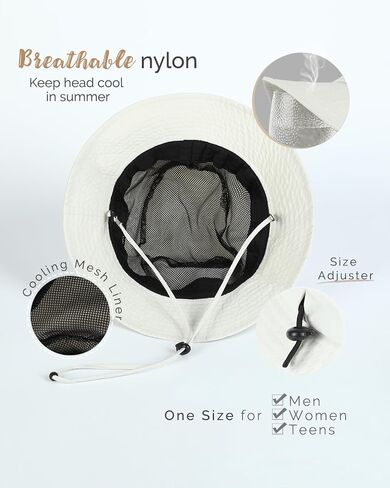 Waterproof Bucket Hat Rain Hat Sun Hats for Women Men UV Protection Packable Summer Hat UPF50 Hiking Fishing Hat in Saudi Arabia
