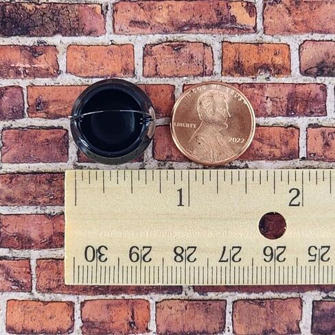 Miniature Black Spiders, Halloween Miniatures, Halloween Embellishments, Haunted Dollhouse, Halloween Craft Supplies, Dollhouse Fairy Garden Accessories (20PCS) in Saudi Arabia