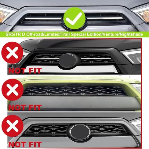 Grill Lights for 4Runner 2020-2023 2024 Rapto r Lights TR D Off Road/Sport Sr5 Limited Nightshade OEM Grill Amber Lights in Kuwait