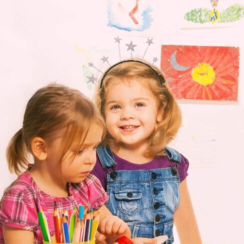 عصابة رأس على شكل نجمة القمر مكونة من قطعتين من عصابات الرأس الفضائية وعصابة رأس على شكل كوكب وغطاء رأس على شكل قمر لحفلات أعياد الميلاد in Kuwait