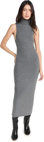 فستان سترة نسائي من Enza Costa بدون أكمام وياقة مدورة in Kuwait