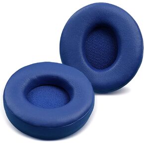 Solo Pro Earpads Replacement Ear Pads Protein Leather Ear Cushion Repair Parts Compatible with Beats Solo Pro Wireless Noise Cancelling On-Ear Headphones (Dark Blue)