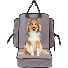 Car Front Seat Cover for Dog, Water Proof and Anti-Slip, Protect Front Seat from Scratches Scuffs Shedding Mud and Easy Washing Cleaning, Pet Supplies in Kuwait