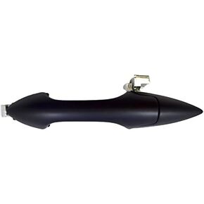 PT Auto Warehouse HO-3615P-RL - Outside Exterior Outer Sliding Door Handle, Primed Black - Driver Side Rear