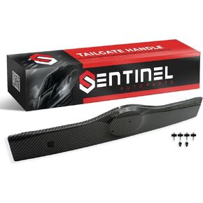 Sentinel Parts Rear Liftgate Tailgate Handle Carbon Fiber Look Compatible with 2004-2009 Toyota Prius Replaces # 76801-47030-C0, 76801-47040-C0 in Kuwait