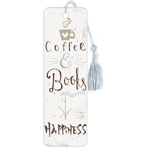 Trends International Coffee & Books Bookmarks, Multi 7.25 x 2.25 x 0.0394