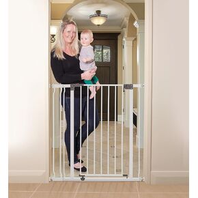 Dreambaby Liberty Extra Tall Security Gate W/Stay Open Feature White 29.5 - 33 Inch