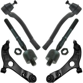TRQ Front Steering & Suspension Kit Compatible with 2011-2016 Azera Sonata Kia Cadenza Optima