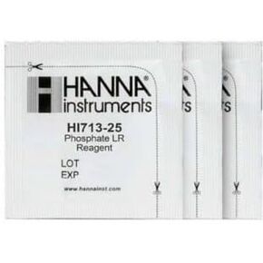 Hanna Instruments HI-713-25 Low Range Phosphate Reagent for HI-713 Checker, Pack of 25 by HANNA