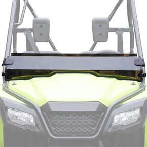 A & UTV PRO Front Full Vented Windshield for Pioneer 520 500 15-23,Dustproof Clear Poly Window Adjustable Vents full Windscreen for Pioneer 520 2021-2023, Pioneer 500 2015-2023