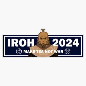 ملصق ممتص الصدمات من الفينيل Iroh 2024 مقاس 5 بوصة in Kuwait