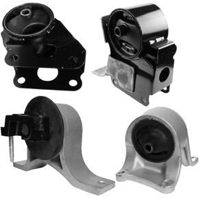 4M Auto Parts. Front, Front Right, Rear Engine Mounts & Left Transmission Mount 4PCS Set. Part Numbers: 9167, 9190, 9209, 9219. Complete Kit