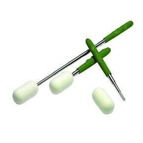 Xiem Tools Stainless Steel, Rubber Handle Telescoping X-Sponge II with Sponge, 8-1/2 - 23 in - 1469334