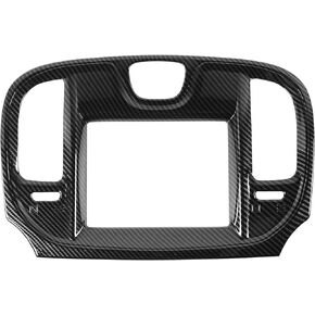 Linskip Navigation Screen Accent Trim Compatible with Chrysler 200 300 2010 2011 2012 2013 2014, 300 Air Vents Cover, 300 Interior Accessories(Carbon Fiber Pattern)