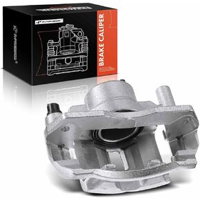 A-Premium Disc Brake Caliper Assembly with Bracket Compatible with Select Mazda Models - Protege 1999-2003, Protege5 2002-2003, L4 1.6L, L4 1.8L, L4 2.0L - Front Right Passenger Side