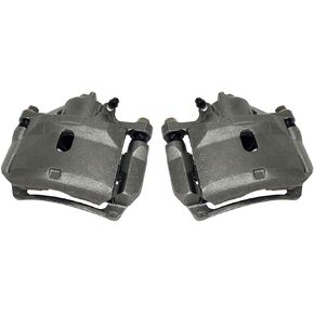 Callahan OE Replacement Semi-Loaded Front Brake Calipers Set [For 1998 1999 2000 2001 2002 Honda Accord EX LX DX SE Coupe Sedan 4 Cylinder l4]