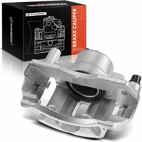 A-Premium Disc Brake Caliper Assembly with Bracket Compatible with Select Mazda Models - Protege 1999-2003, Protege5 2002-2003, L4 1.6L, L4 1.8L, L4 2.0L - Front Left Driver Side