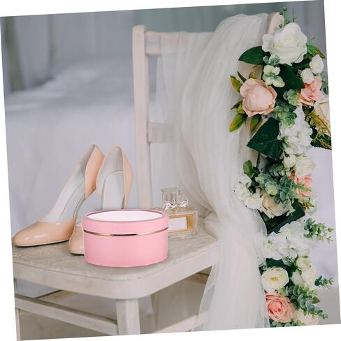 Anneome 2pcs Boxes round snack Flower boxes chocolate box flower box wrapping flowers bouquet round floral boxes candy pink Cajas flowers fresh flowers packing box in Saudi Arabia
