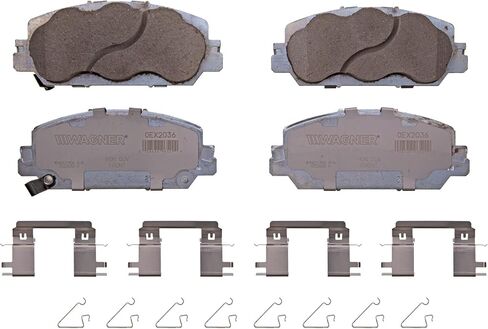 Wagner Brake OEX OEX2036 Disc Brake Pad Set Premium Ceramic in Saudi Arabia