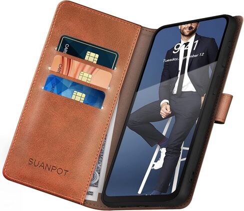 SUANPOT for Motorola Moto G 5G 2024/G Play 2024 Wallet case with RFID Blocking Credit Card Holder,Flip Book PU Leather Protective Cover Women Men for Moto G 5G 2024/G Play 2024 Phone case Black in Saudi Arabia