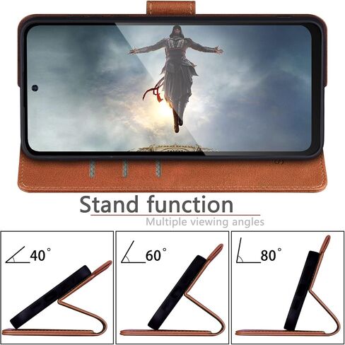 SUANPOT for Motorola Moto G 5G 2024/G Play 2024 Wallet case with RFID Blocking Credit Card Holder,Flip Book PU Leather Protective Cover Women Men for Moto G 5G 2024/G Play 2024 Phone case Black in Saudi Arabia