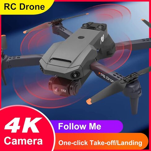 GoolRC Drone, Drone with Dual 4k RC Quadcopter 4 Sided Obstacle Avoidance Waypoint Flight Gesture Control with ESC Lens Camera Drone Storage Bag Package in Saudi Arabia