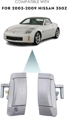 مجموعة مقبض الباب الخارجي لاستبدال نيسان 350Z 2003-2009، 80607-CD41E، 80606-CD01E in Kuwait